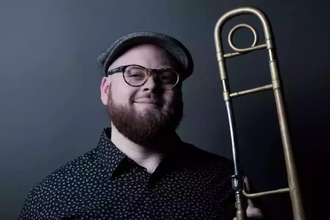 trombonist and composer Sam Blakeslee